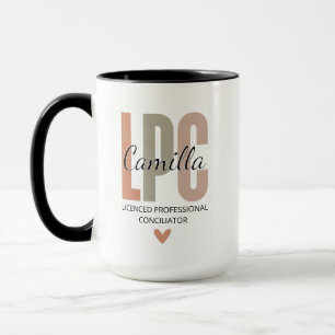 Licensed Professional Counselor Gifts, LPC Therapi Mug