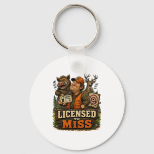 Licensed To Miss Key Ring