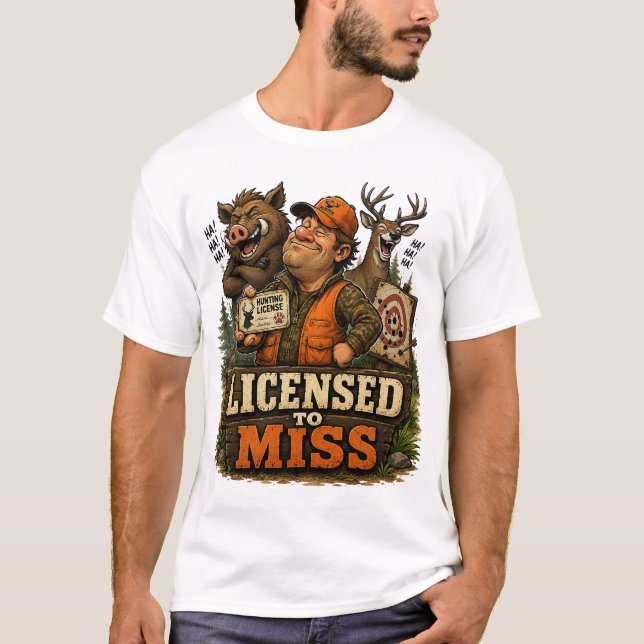 Licensed To Miss T-Shirt (Front)