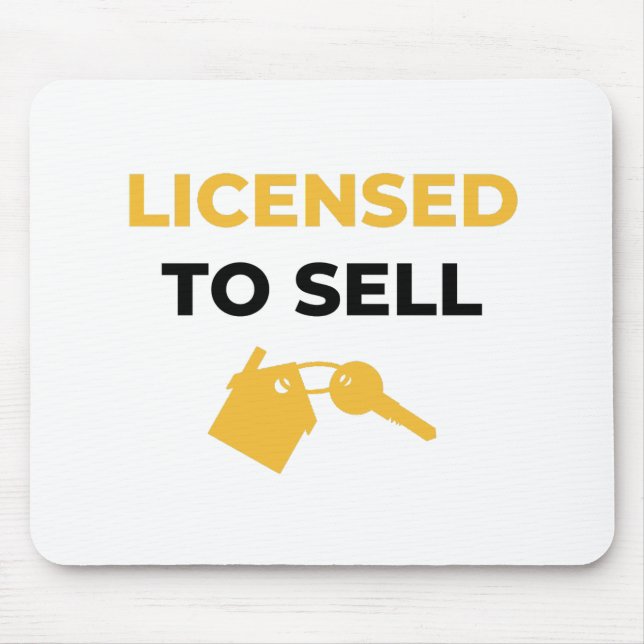 Licensed To Sell 2 Mouse Pad (Front)