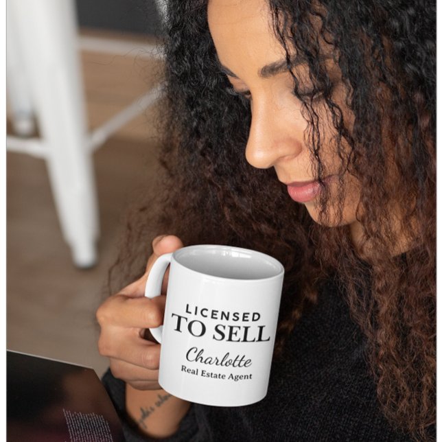 Licensed to Sell Realtor Coffee Mug (Creator Uploaded)