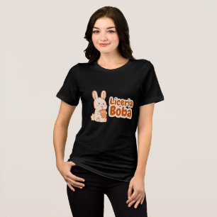 Liceria Boba Bunny  Tri-Blend Shirt