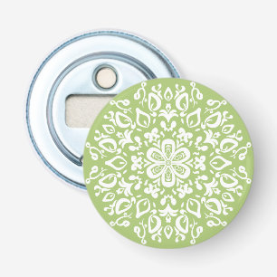 Lichen Mandala Bottle Opener