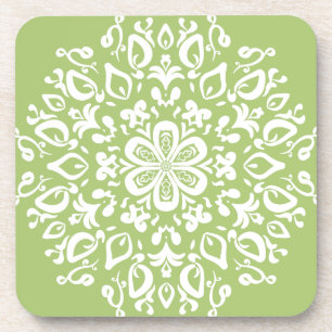 Lichen Mandala Coaster