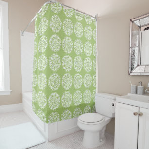 Lichen Mandala Shower Curtain