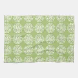 Lichen Mandala Tea Towel