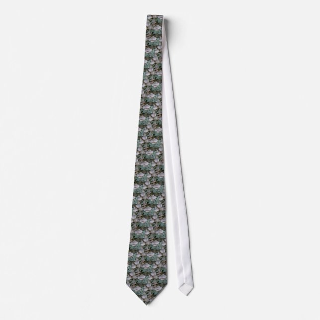 Lichen & Shelf Fungus Tie (Front)