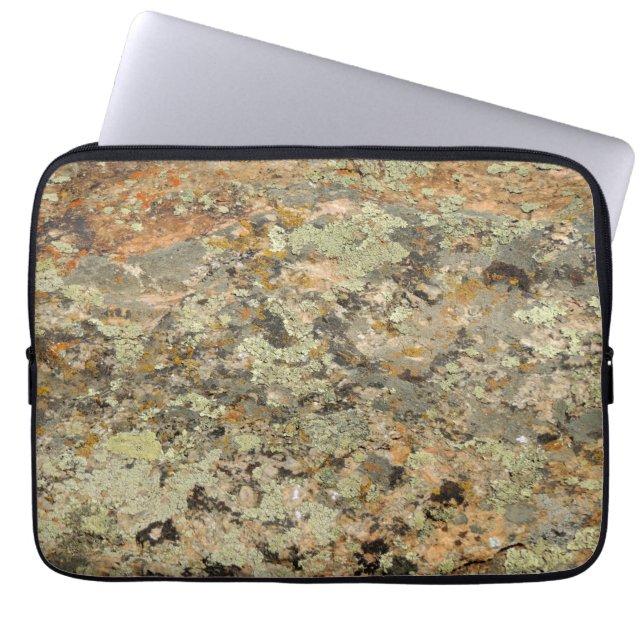 Lichens and Moss Laptop Sleeve (Front)