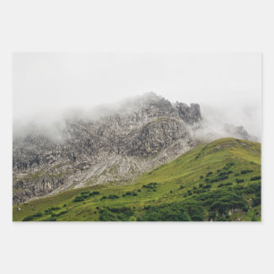 Lichtenstein Alps Wrapping Paper Sheets