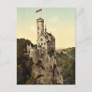 Lichtenstein Castle, Wurtemburg, Germany magnifice Postcard