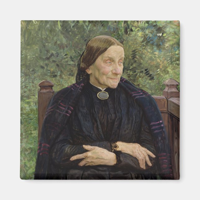 Lichtwark's Mother, 1908 Magnet (Front)