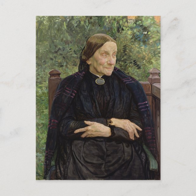Lichtwark's Mother, 1908 Postcard (Front)