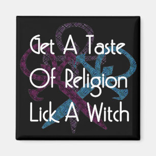 Lick A Witch Magnet