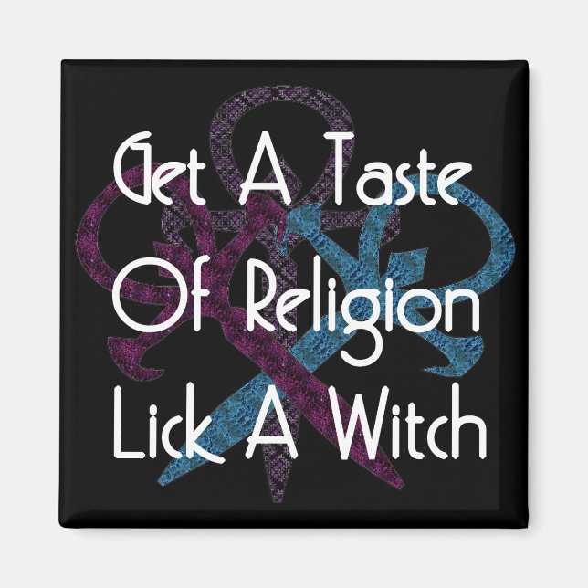 Lick A Witch Magnet (Front)