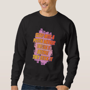 Lick It Before Stick Postal Parcel Sarcastic Humo Sweatshirt