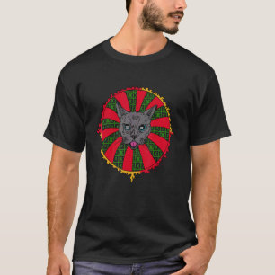 Lick It Psychedelic Cat Gromit T-Shirt