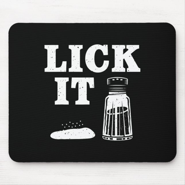 Lick It Salt Matching Group Cinco De Mayo Drinking Mouse Pad (Front)