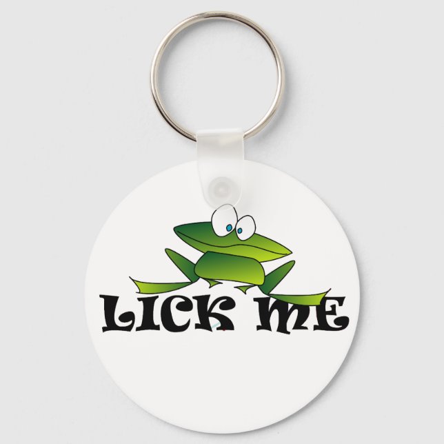 Lick Me Key Ring (Front)