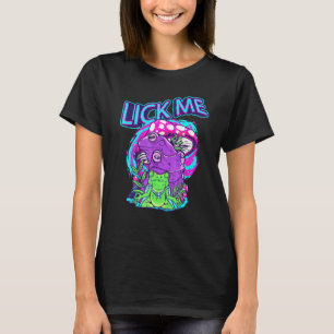 Lick Me Trippy Frog Psychedelic EDM Rave Psytrance T-Shirt