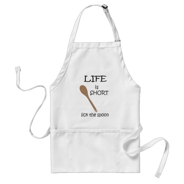 Lick the Spoon Apron (Front)