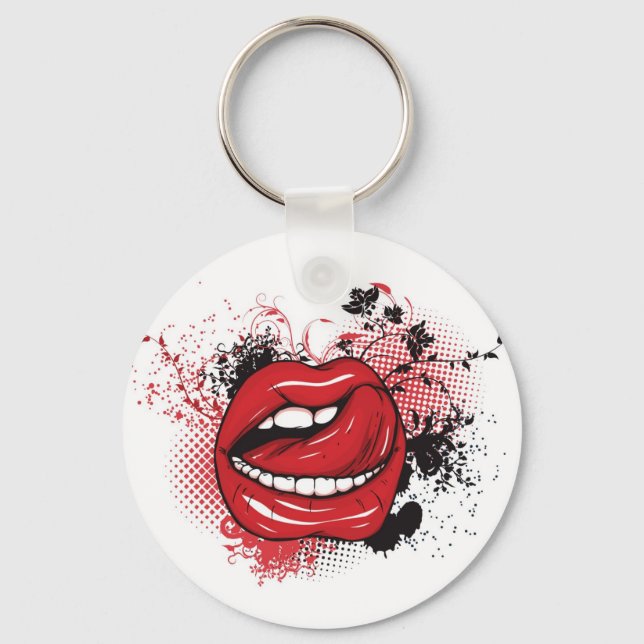 Lickin' Good Key Ring (Front)