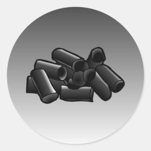 Licorice Classic Round Sticker