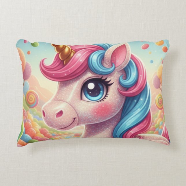 licorne 4 decorative cushion (Front)