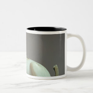Lid of an unguent jar in the form of an ibex Two-Tone coffee mug