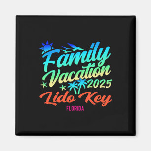 Lido Key Beach Florida Family Vacation Matching Su Magnet