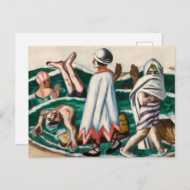 Lido | Max Beckmann | Postcard (Front/Back)