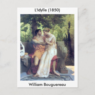 L'Idylle (1850) Postcard