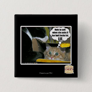 LIE 15 CM SQUARE BADGE