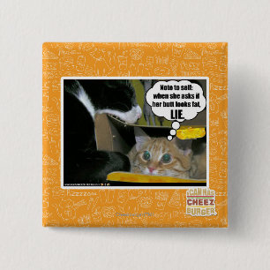 LIE 15 CM SQUARE BADGE