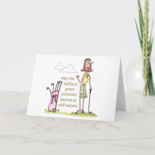 Lie in Green Pastures Card