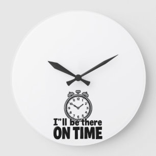 Lie Quote Large Clock