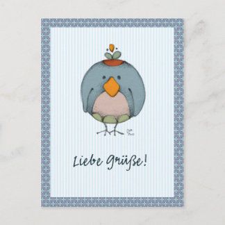 Liebe Grüße! Postcard