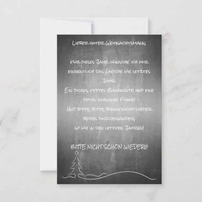 Lieber guter Weihnachtsmann (Front)