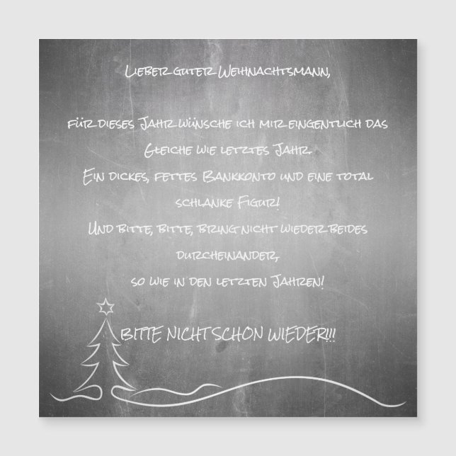 Lieber guter Weihnachtsmann (Front)