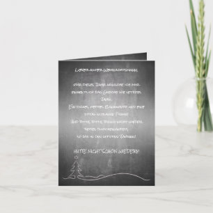 Lieber guter Weihnachtsmann Card