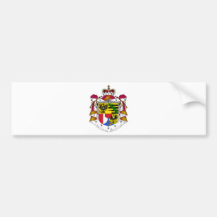 liechtenstein emblem bumper sticker