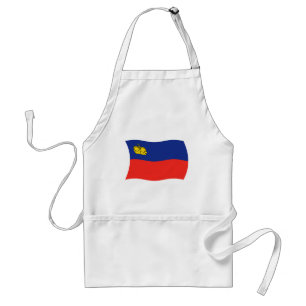 Liechtenstein Flag Apron
