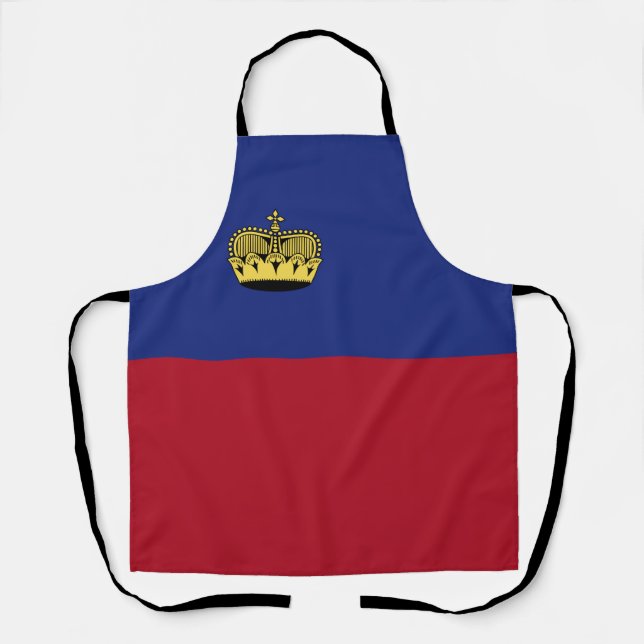 Liechtenstein flag apron (Front)