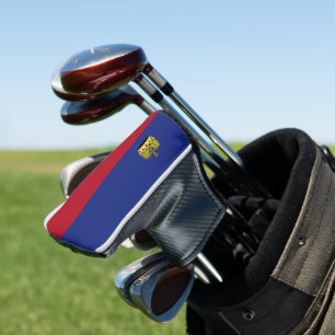 Liechtenstein flag golf head cover