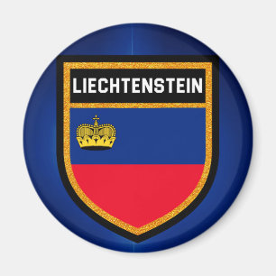 Liechtenstein Flag Magnet