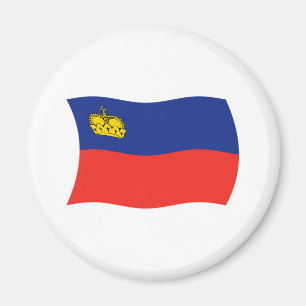 Liechtenstein Flag Magnet