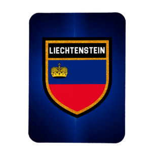 Liechtenstein Flag Magnet