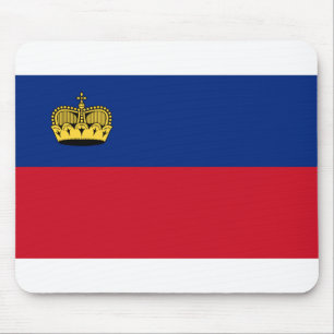 Liechtenstein Flag Mouse Pad