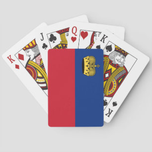 Liechtenstein Flag Playing Cards