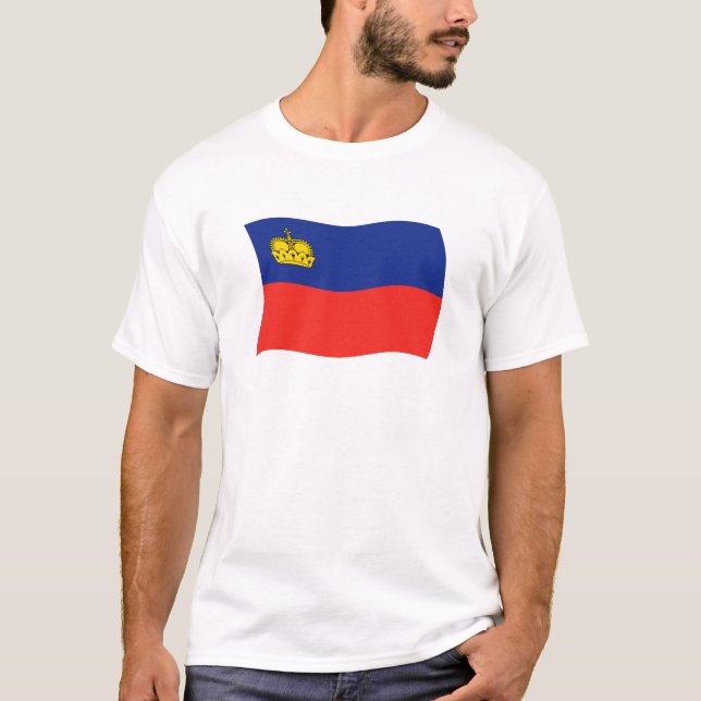 Liechtenstein Flag Shirt (Front)