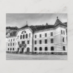 Liechtenstein Government House Postcard